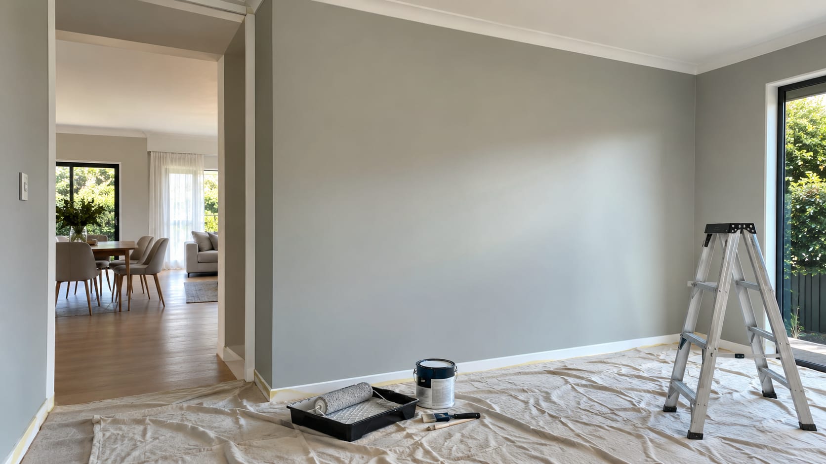 Residential interior painting in Eastern & Western Bays by Master Painter Kevin Painting & Decoration
